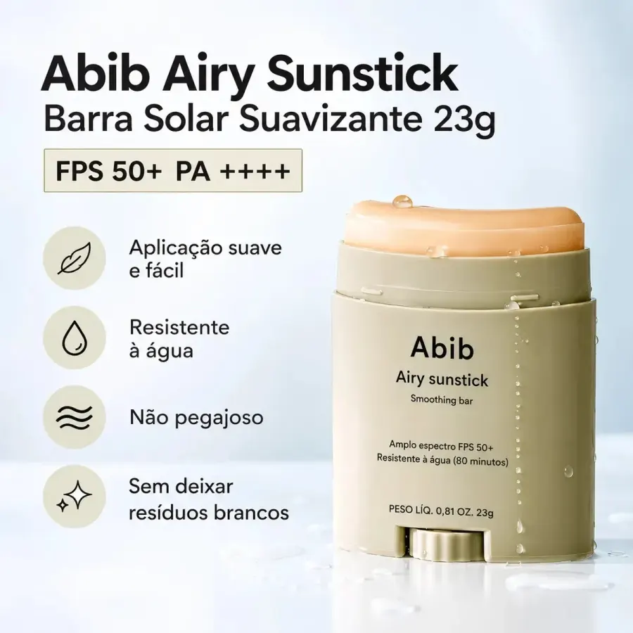 Protetor Solar Abib Sunstick Fps 50 Em Stick 23g — foto 3