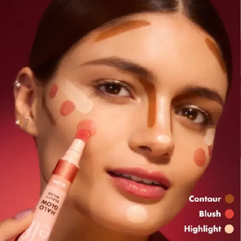 Blush E.l.f Halo Glow Pink-me-up — foto 3