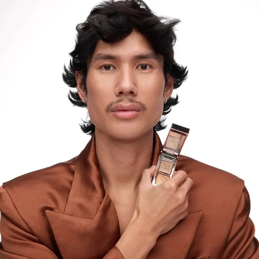 Sombra Dupla Patrick Ta-eye Illusion Eyeshadow Duo Slow Burn — foto 3