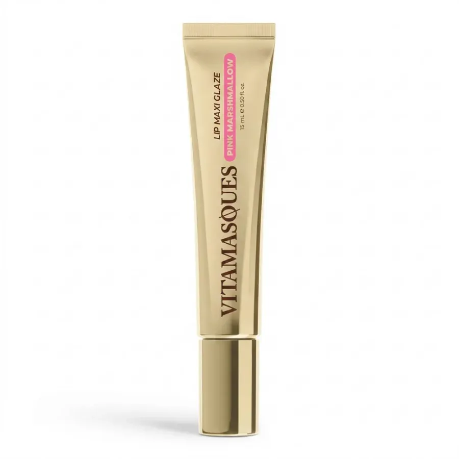 Vitamasques Lip Maxi Glaze - Pink Marshmallow - 0.5 fl oz