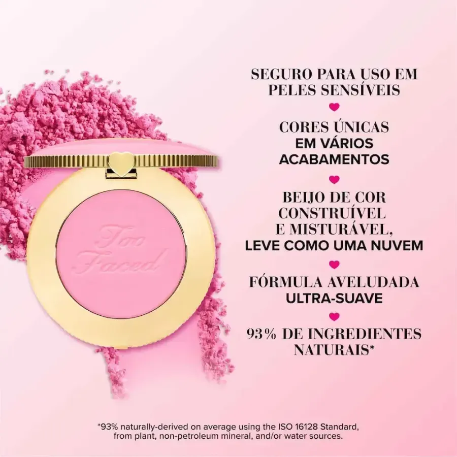 Blush Too Faced Cloud Crush Tom Da Maquiagem Candy Clouds — foto 3