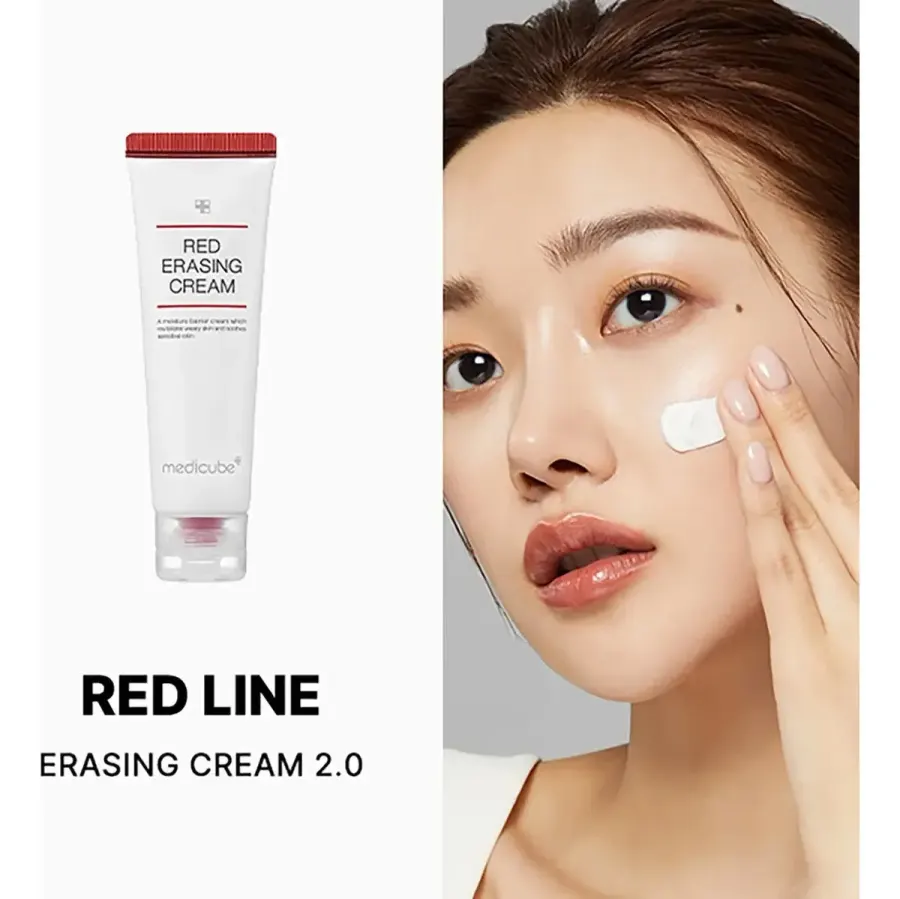 Creme Facial Red Erasing 2.0 Manchas Acne Medicube 50ml Sensível Dia/noite — foto 3