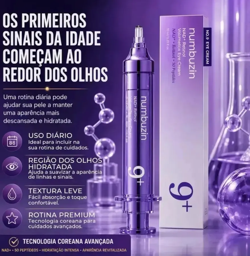 Numbuzin 9+ Nad +retinol Creme Para Os Olhos Anti Rugas — foto 2