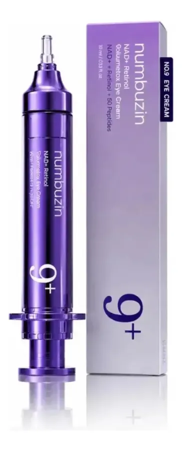 Numbuzin 9+ Nad +retinol Creme Para Os Olhos Anti Rugas