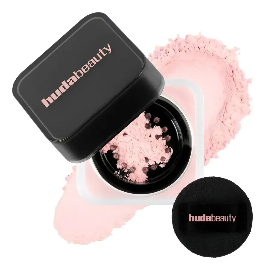 Huda Beauty Baby Bake - Pó Facial Tamanho Viagem -6g Tom Cherry Blossom Cake
