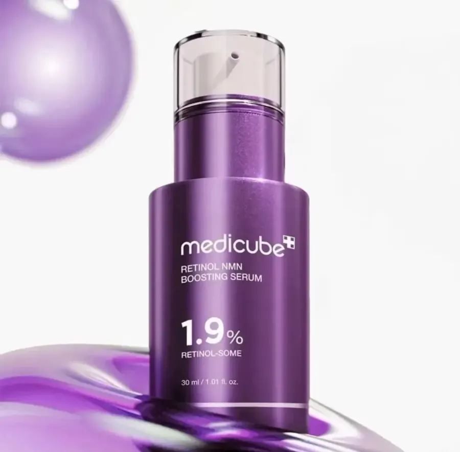 Medicube Retinol Nmn Boosting Serum 30 Ml Momento De Aplicação Noite Tipo De Pele Todo Tipo De Pele — foto 2