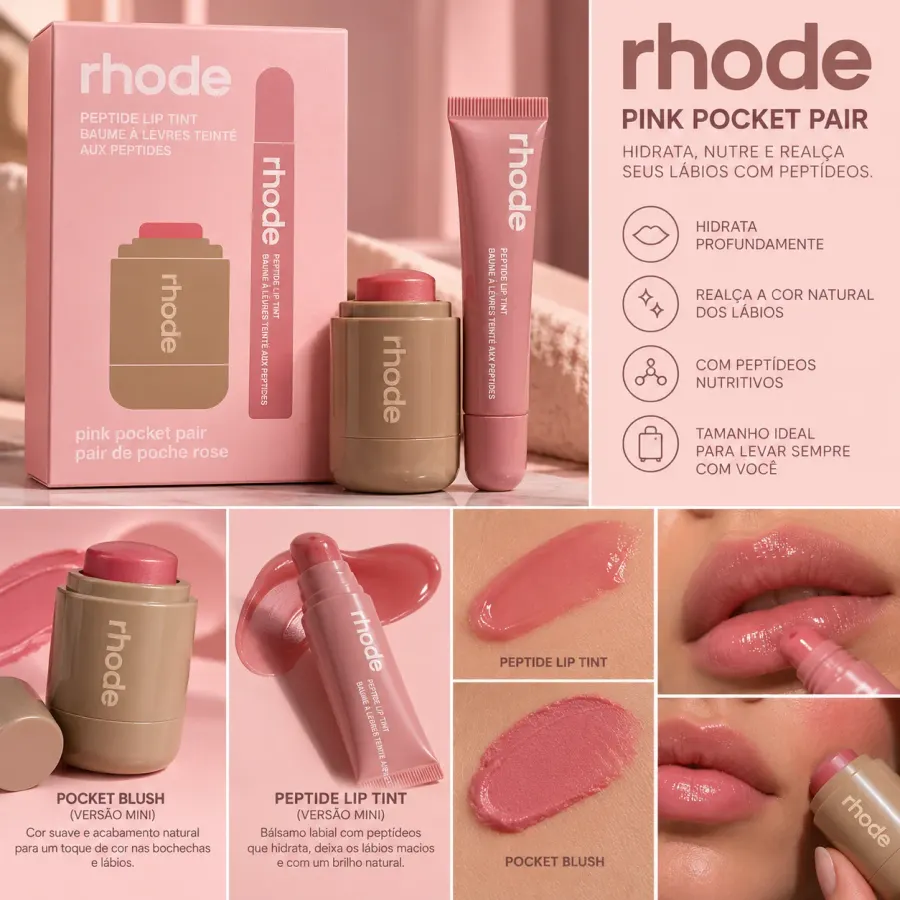 Kit Rhode blush + baume