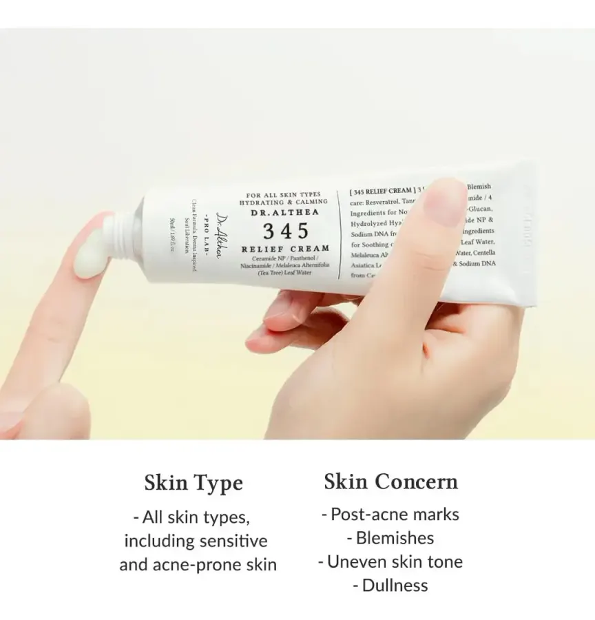 Dr. Althea 345 Relief Cream Hidratante Facial 50ml — foto 8
