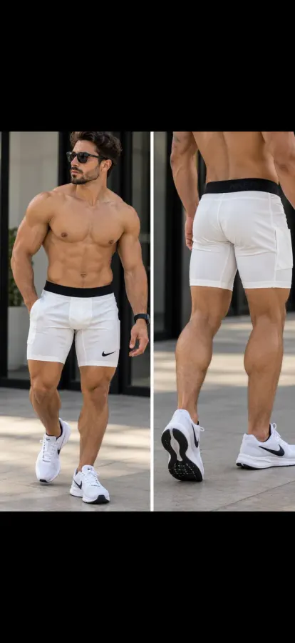 Short Nike colado corrida