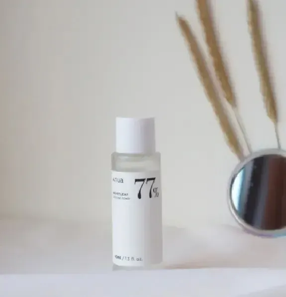 Tônico Facial Calmante Anua Heartleaf 77+ Hyaluron - 40ml Todo Tipo De Pele Dia/noite — foto 3