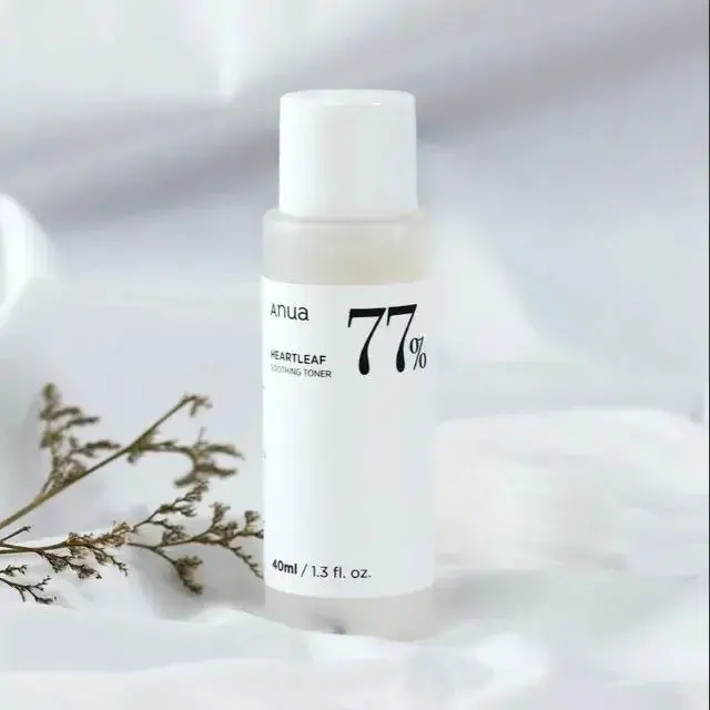 Tônico Facial Calmante Anua Heartleaf 77+ Hyaluron - 40ml Todo Tipo De Pele Dia/noite — foto 2