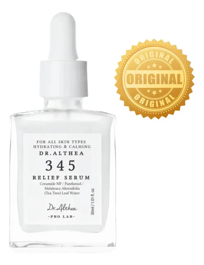 Dr. Althea 345 Relief Sensitive Skin Serum calmante para acne, todos os tipos de pele, dia/noite — foto 2