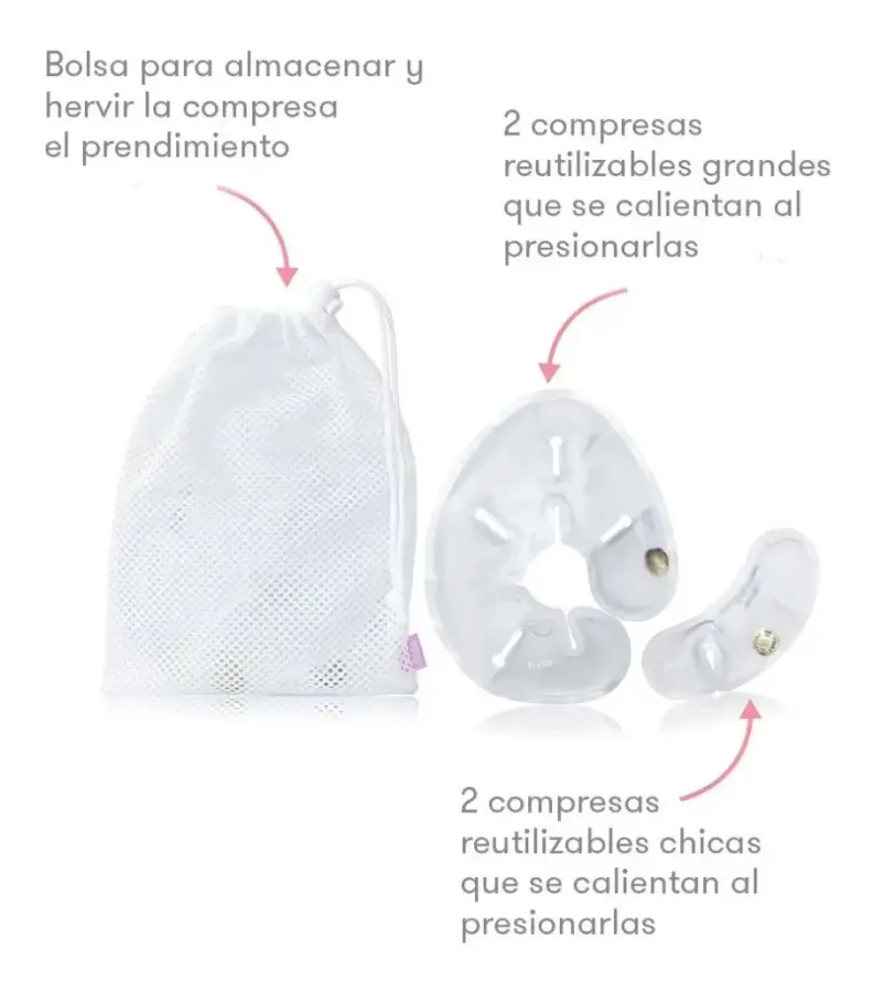 Compressas térmicas instantâneas | Amamentação | Frida Mom — foto 3