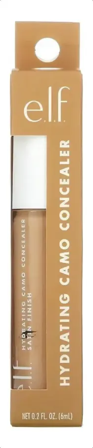 Corretivo Líquido E.L.F. Cosmetics Hydrating Camo Concealer Médio Neutral para Alta Cobertura — foto 3
