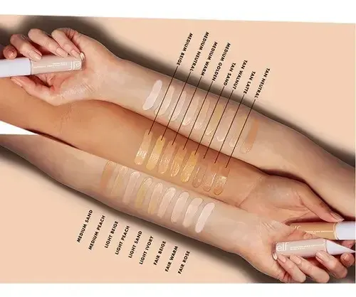 Corretivo Líquido E.L.F. Cosmetics Hydrating Camo Concealer Médio Neutral para Alta Cobertura