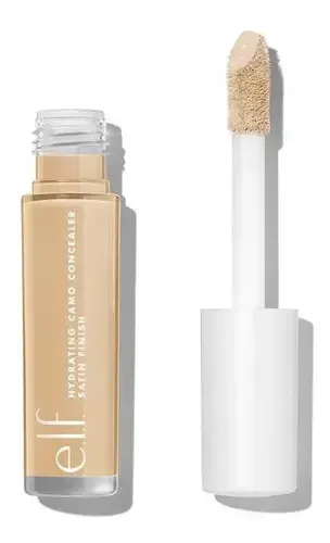 Corretivo Líquido E.L.F. Cosmetics Hydrating Camo Concealer Médio Neutral para Alta Cobertura