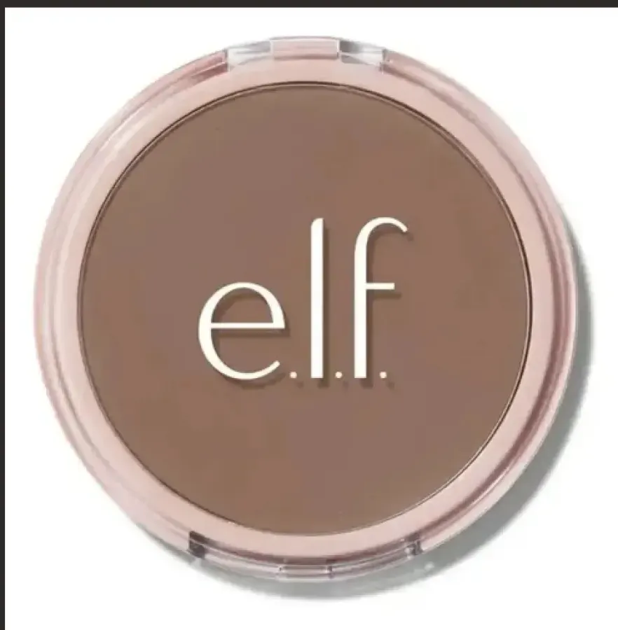 Filtro de pó Elf Halo Glow Pó compacto rico em quente