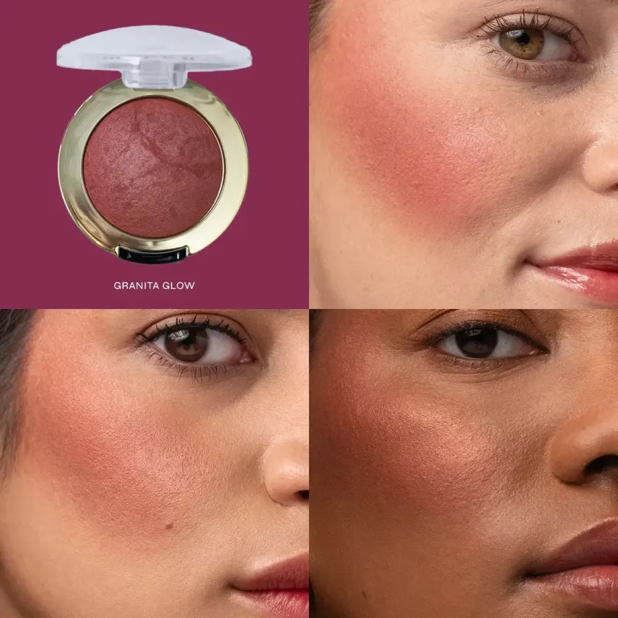 Blush Milani Granita Glow Baked Blush em pó — foto 5