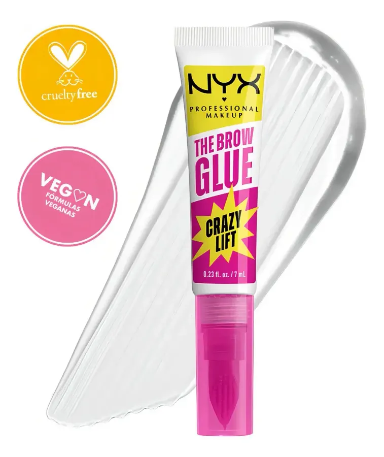 Nyx Brow Glue Crazy Lift Gel De Sobrancelha Transparente