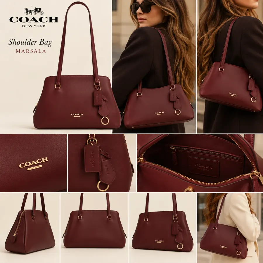Bolsa Coach Elise Shoulder Bag