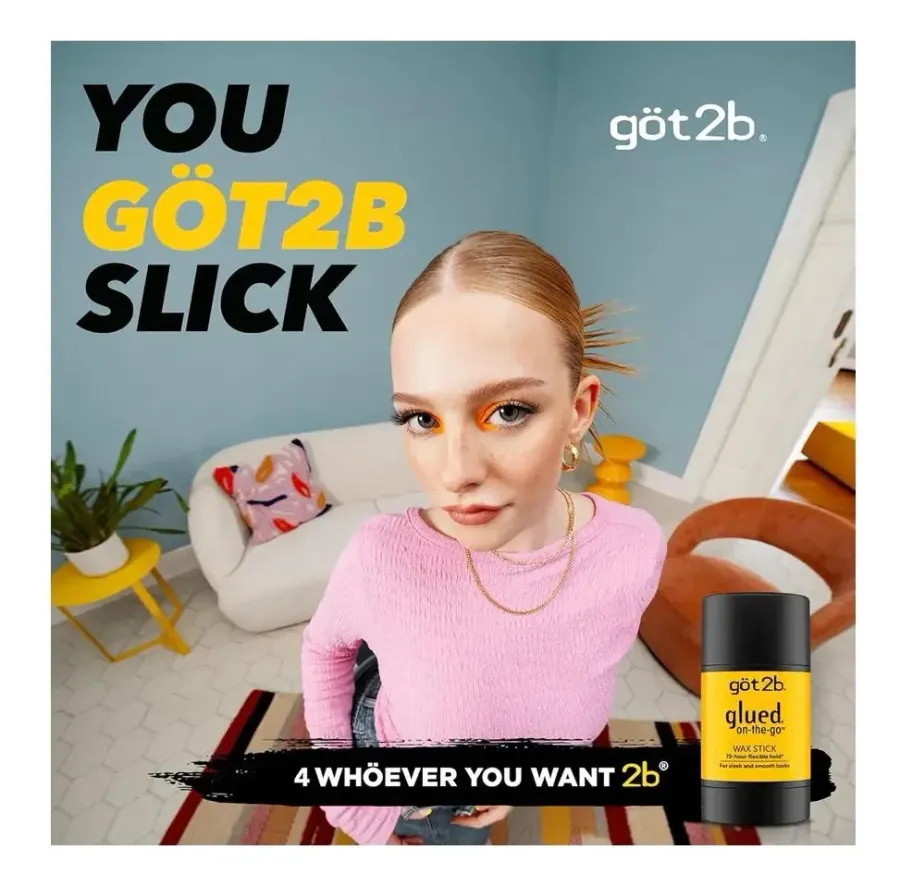 Got2b Glued On The Go Wax Stick 50g Cera Para Cabello — foto 4