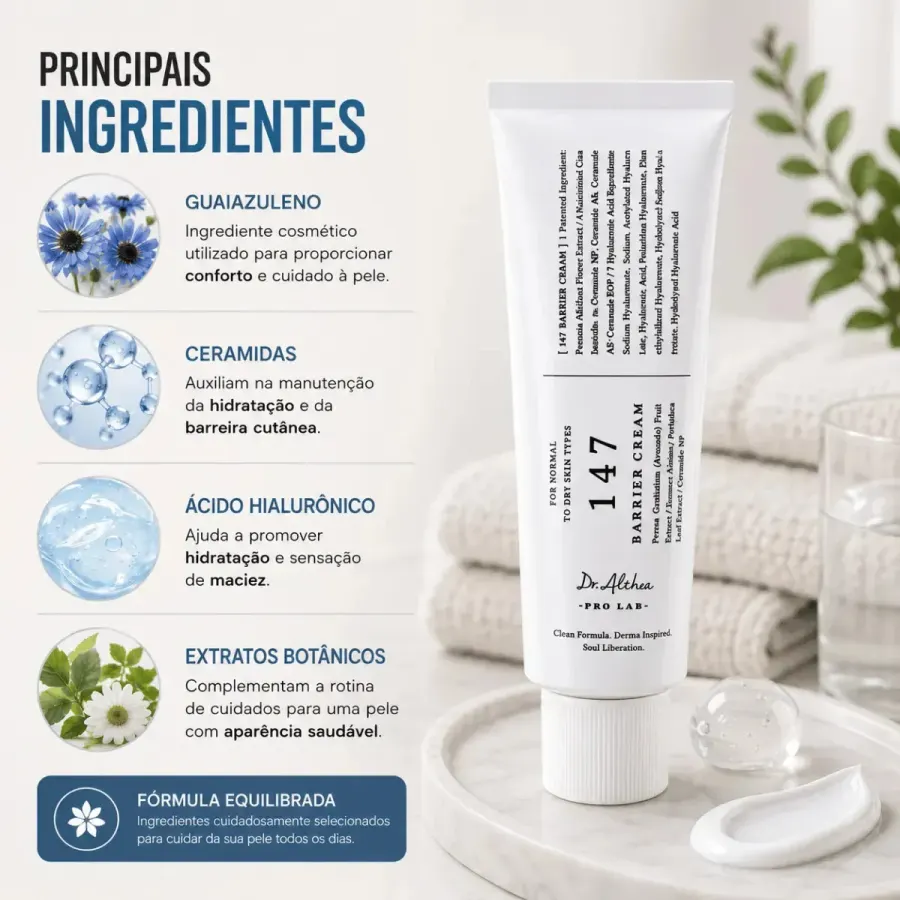 Dr. Althea 147 Barrier Cream Hidratante Facial 50ml