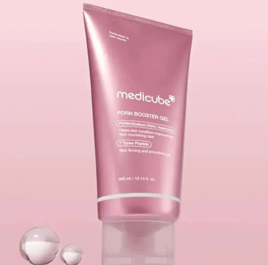 Medicube PDRN Booster Gel Hidratante Facial 300ml Original Coreano — foto 3