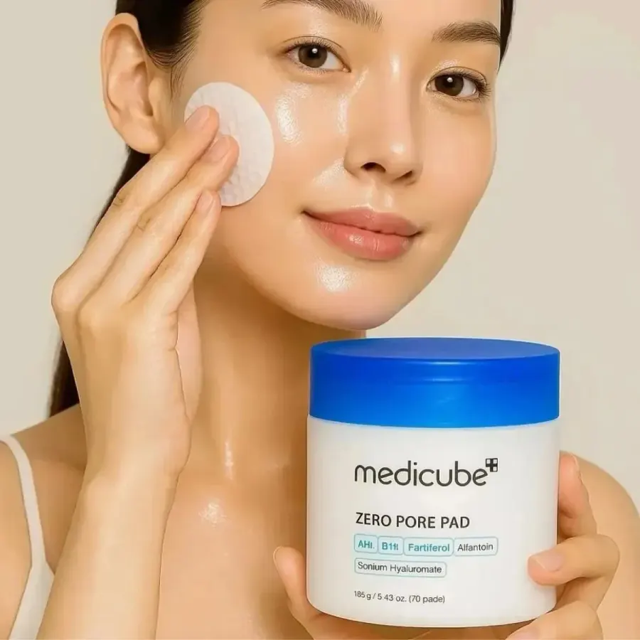 Medicube Zero Pore Pad 2.0 70 Pads Tônico Facial Todo Tipo de Pele Dia/noite