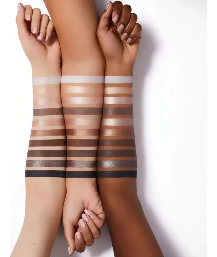 Paleta de Sombras e.l.f. 10 Tons Nude Fosco e Brilhoso Vegana — foto 2