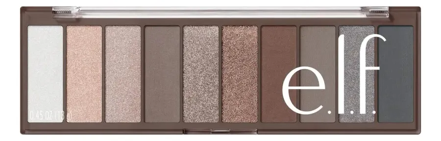 Paleta de Sombras e.l.f. 10 Tons Nude Fosco e Brilhoso Vegana — foto 3