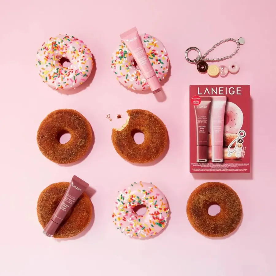 Kit labial duplo de soro labial Donut Delight | Laneige — foto 2