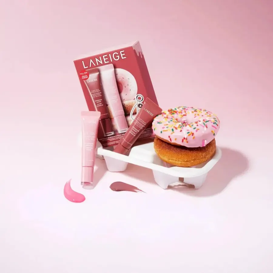 Kit labial duplo de soro labial Donut Delight | Laneige — foto 4