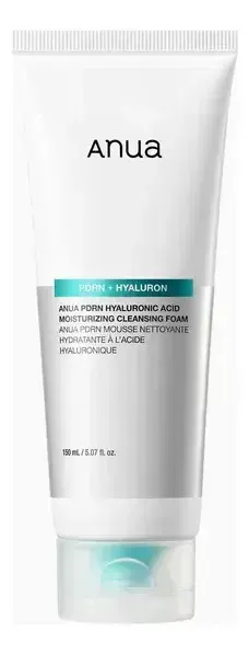 Espuma de limpeza hidratante Anua Corea Pdrn X150ml para todos os tipos de pele, dia/noite
