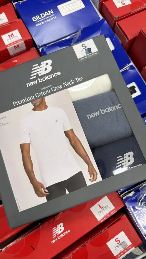 Kit 3 blusas New Balance