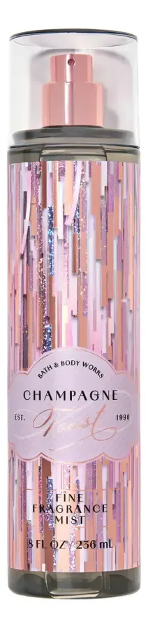 Spray Corporal Bath & Body Works Fragrância Champagne 236ml