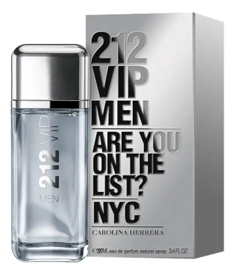 Perfume Carolina Herrera 212 VIP Men Eau de Toilette 200ml masculino — foto 3