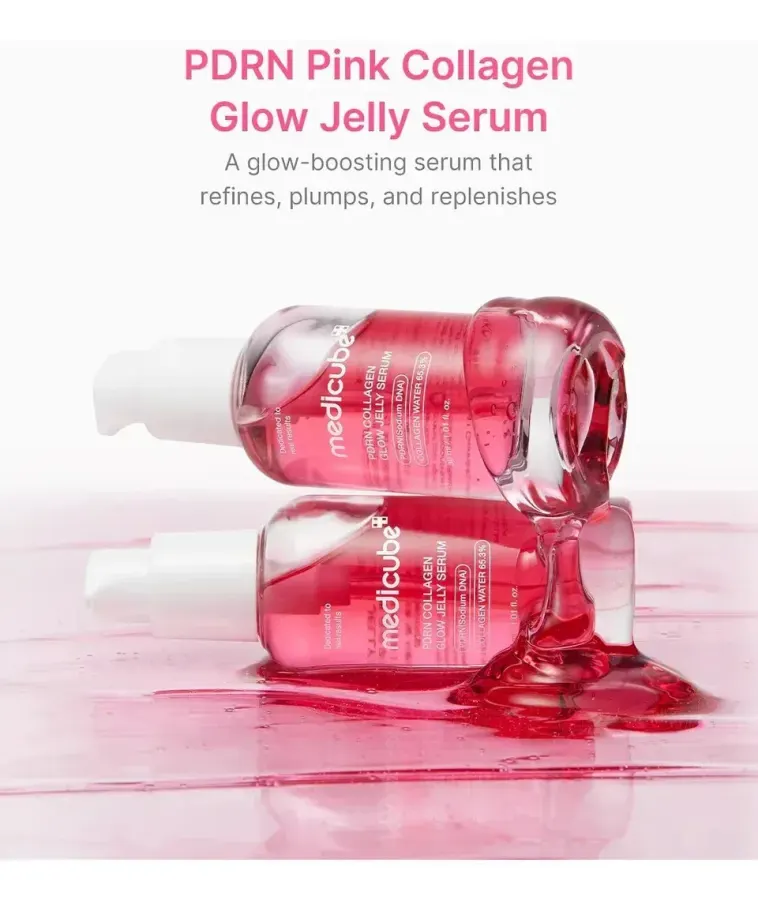 Medicube Pdrn Collagen Glow Jelly Serum 30ml Todo Tipo De Pele Dia/noite — foto 3