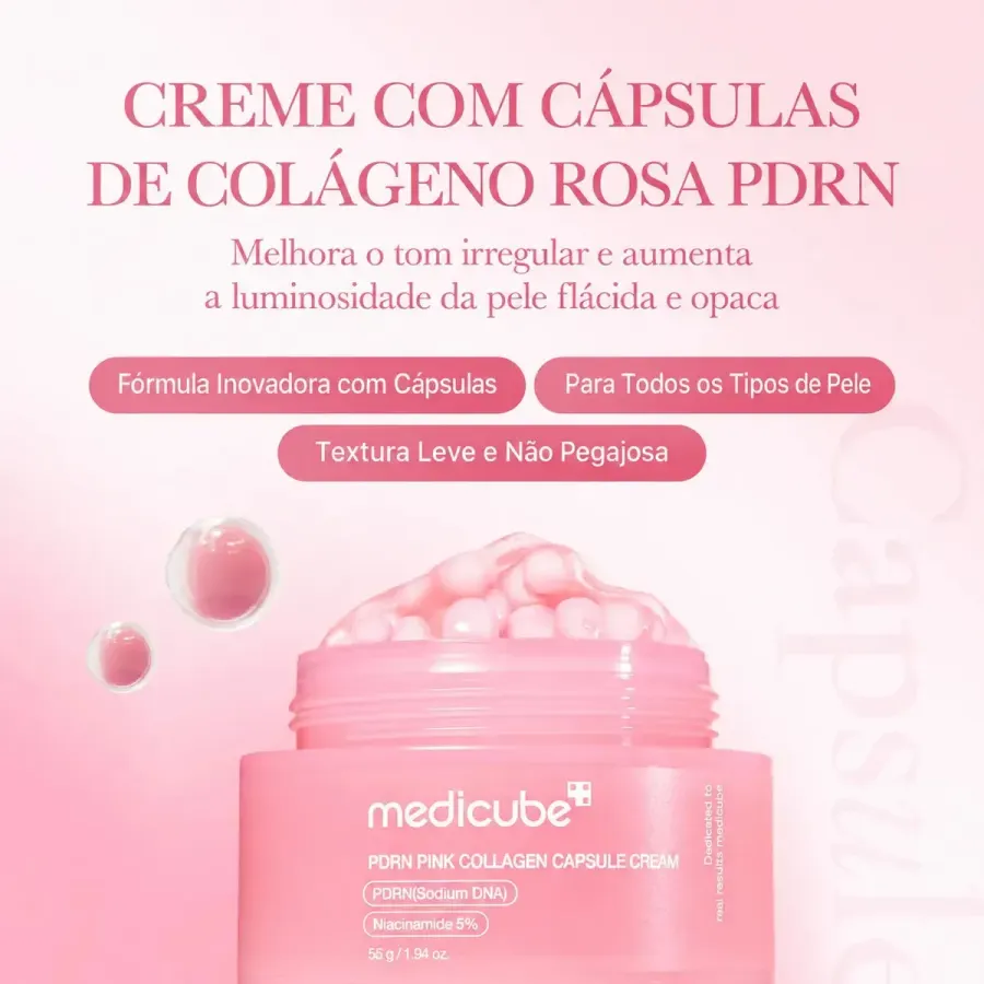 Medicube Pdrn Pink Collagen Capsule Cream — foto 2