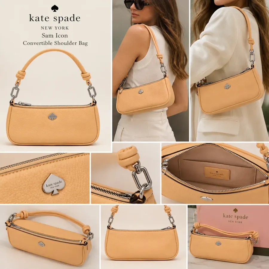 Bolsa Kate Spade alça reversível