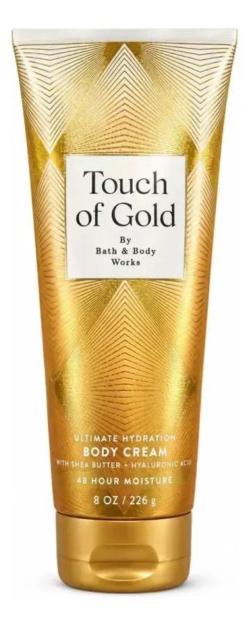 Body Cream Hidratante Bath & Body Works - Touch Of Gold 226g