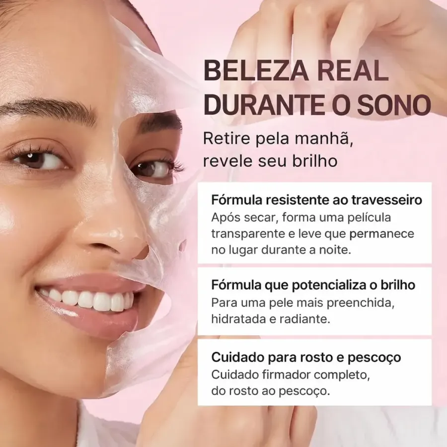 Máscara Facial Medicube Colágeno Night Wrapping 75ml — foto 3