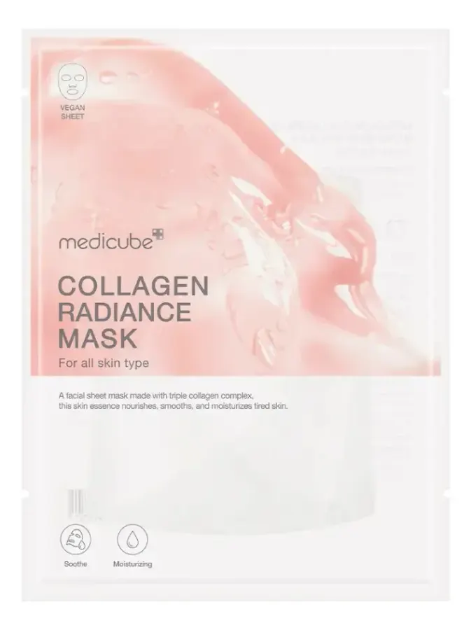 Medicube Collagen Lifting Mask Triplo Colágeno Efeito Lifting Normal A Sensível