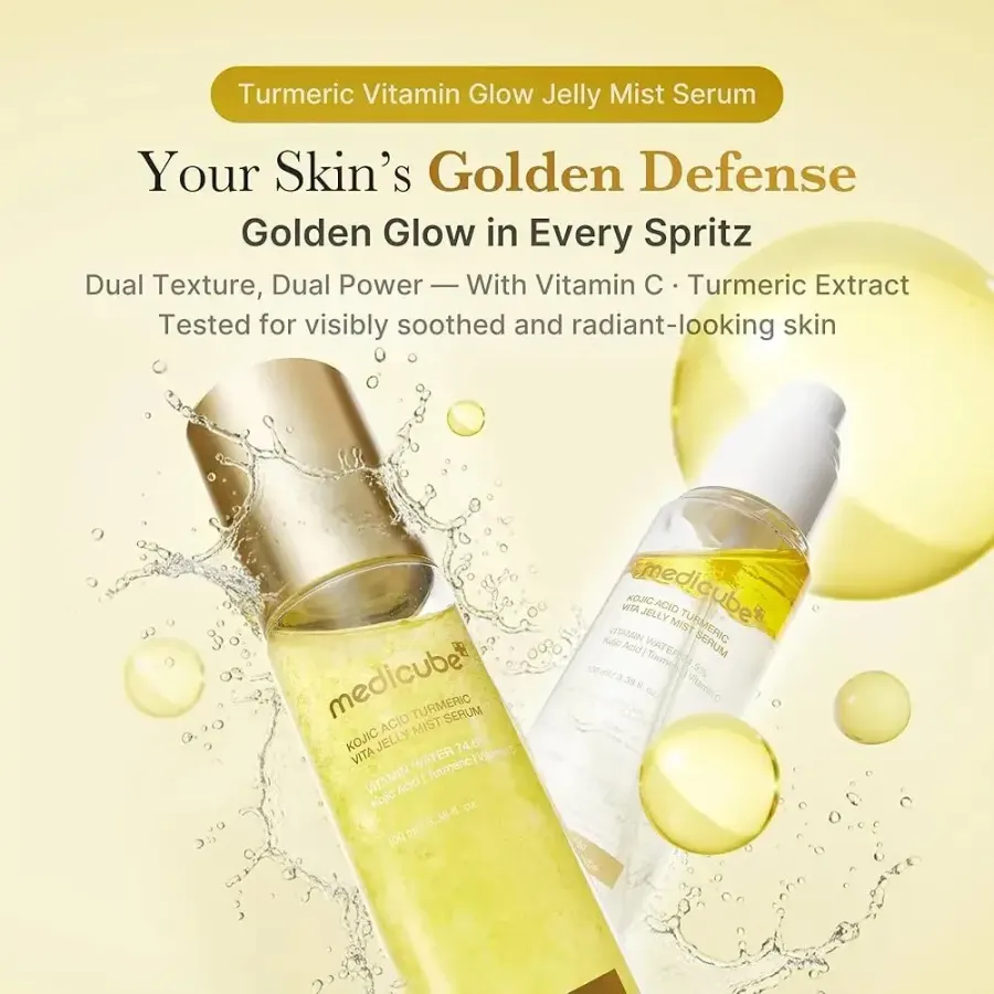 Sérum Facial Vit C Cúrcuma Medicube Hidratant Calmante 100ml