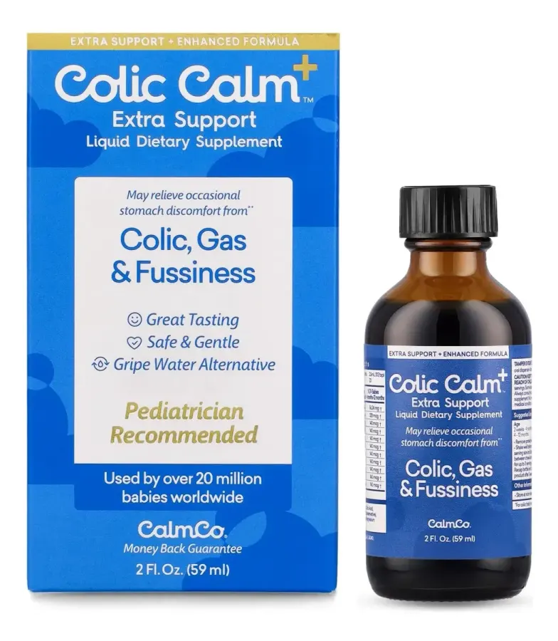 Suplemento dietético de água líquida Colic Calm Plus com Gris