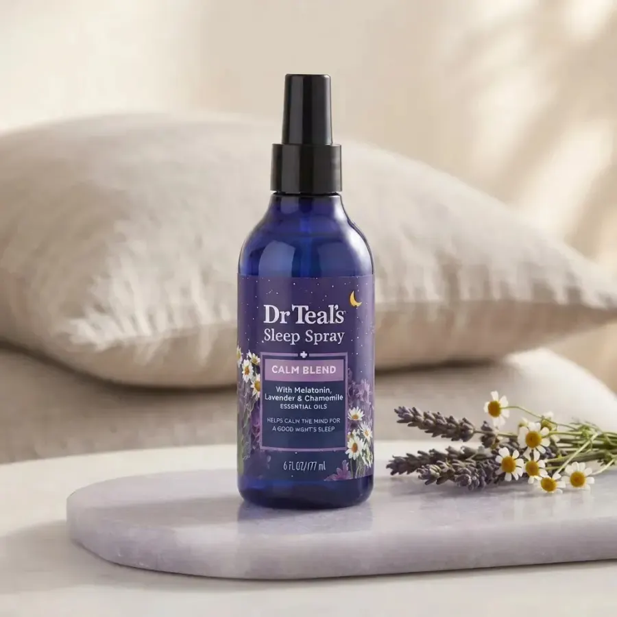 Spray calmante de melatonina, lavanda e camomila da Dr. Teals, 177 ml — foto 2