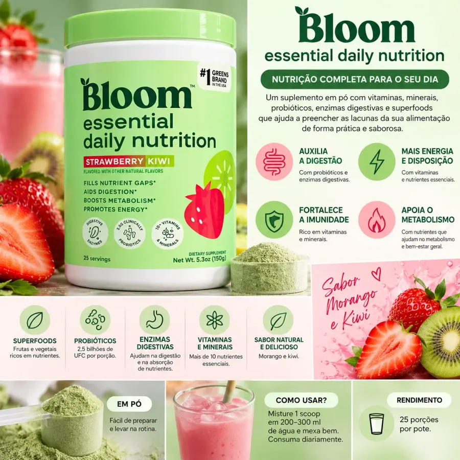 Bloom Digestion daily nutrition