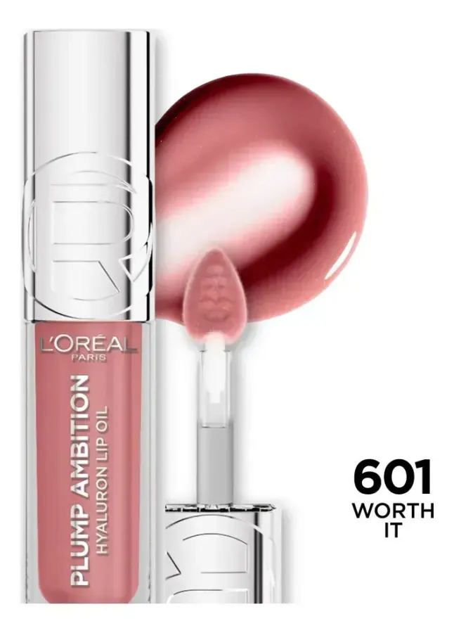 Óleo labial volumoso L'oréal Paris Worth It 601