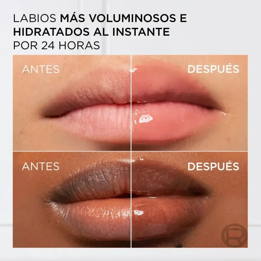 Óleo labial volumoso L'oréal Paris Worth It 601 — foto 4