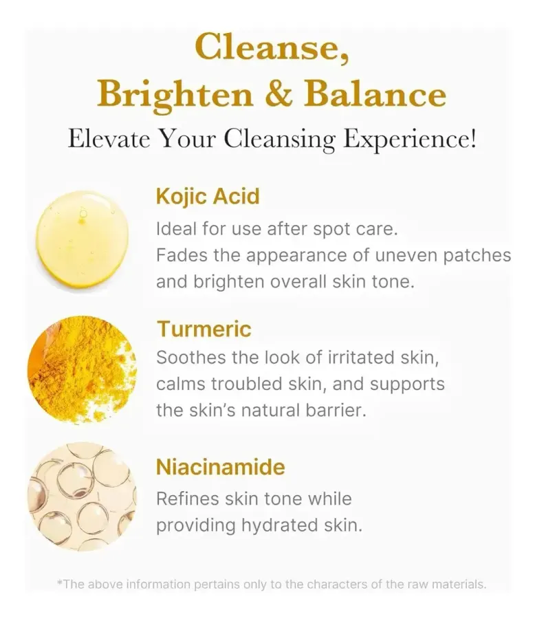 Tônico Limpador Medicube Kojic Acid Turmeric Niacinamide Todo Tipo De Pele Dia/noite — foto 3