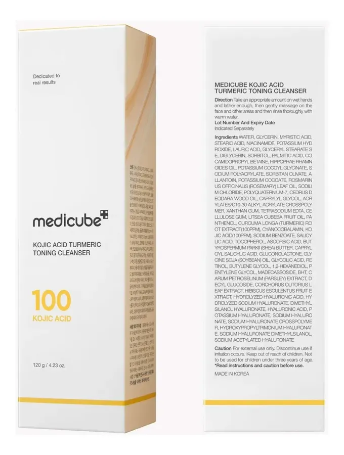 Tônico Limpador Medicube Kojic Acid Turmeric Niacinamide Todo Tipo De Pele Dia/noite — foto 2